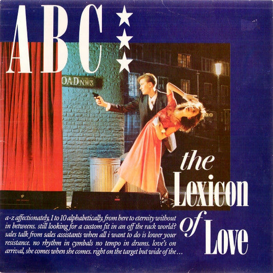 ABC – The Lexicon Of Love - ORIGINAL 1982 ISSUE VINYL LP