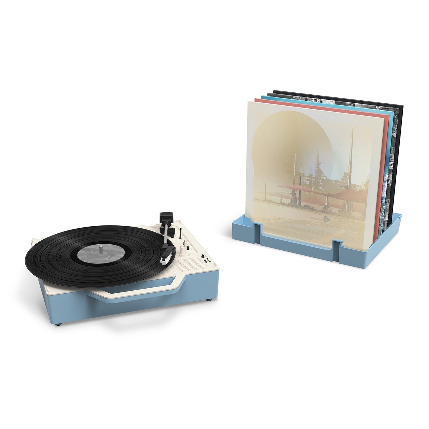 The Re-Spin Sustainable Bluetooth Suitcase Record Player