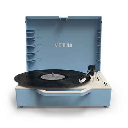 The Re-Spin Sustainable Bluetooth Suitcase Record Player