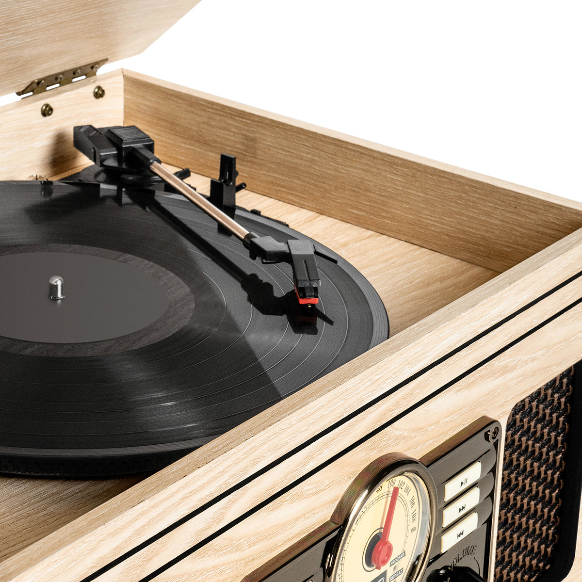 The Quincy 6-in-1 Nostalgic Record Player